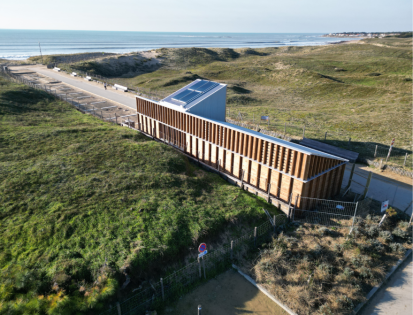 Vestiaire Plage des Dunes 2